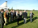 Many of the participants at AVIGEN 04 in Linköping Sept 09, 2004 gathered at the Airforce Museum.
