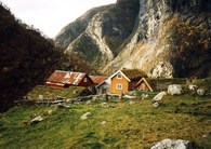 Garden Sinjarheim i Aurlandsdalen 1993 Foto:Privat