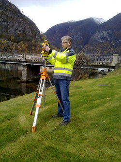 Oppmålingsingeniør Kurt Karlsen