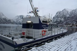 Skulebåten til Sogndal Foto Arne Veum
