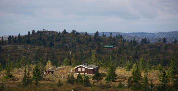 Hytte høstfjell Blefjell