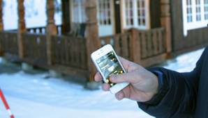 Styre hytta og hjemmet med smarttelefonen