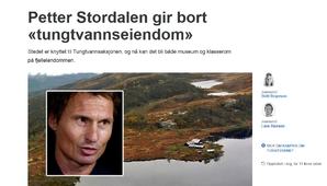 Stordalen tungtvann