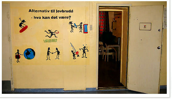 Veggmalerier i Oslo fengsel Veggmalerier i Oslo fengsel