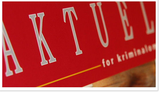 Aktuelt for kriminalomsorgen Aktuelt for kriminalomsorgen