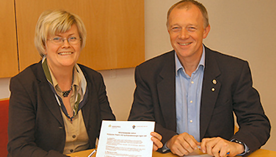 Nytt boligsamarbeid på vestlandet. Foto: Foto: G. H. Daatland Nytt boligsamarbeid på vestlandet