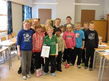 Turmatkonkurranse - elever fra Bossekop skole - 3. plass