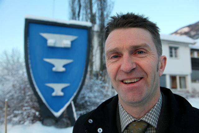 Ordfører i Hol, Erik Kaupang.