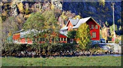 Flåm skule Foto: Aurland kommune