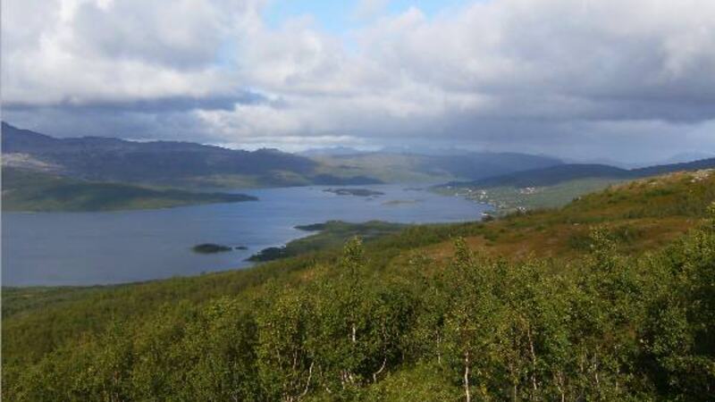 Skogsfjordvannet på Ringvassøya