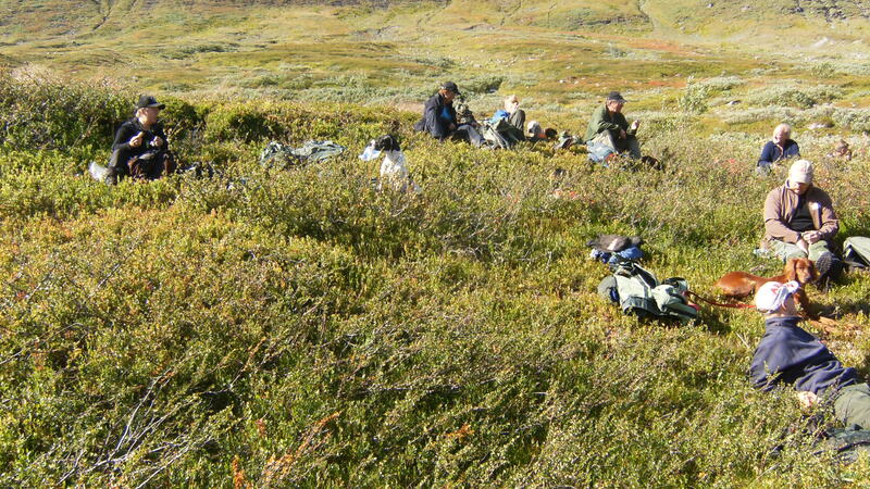 Fra VK finale partiet under NNM på Altevatn 2008