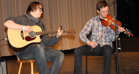 Nikolai og Sverre. Foto: Leif Vinsrygg