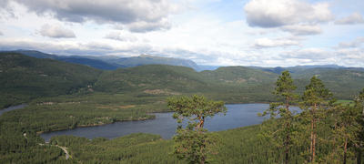 Blefjell Hyttegrend Utsikt