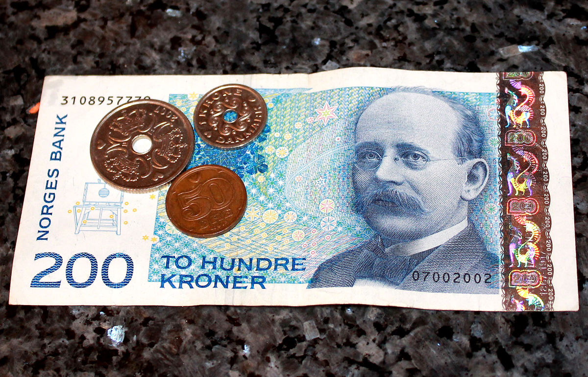 dansk mynt norsk seddel