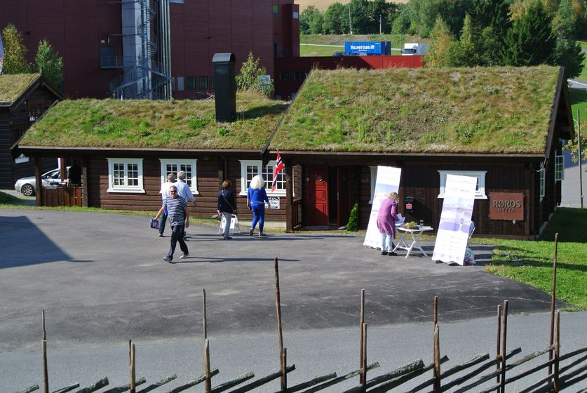 Hytte høst norsk hyttesenter Røroshytta