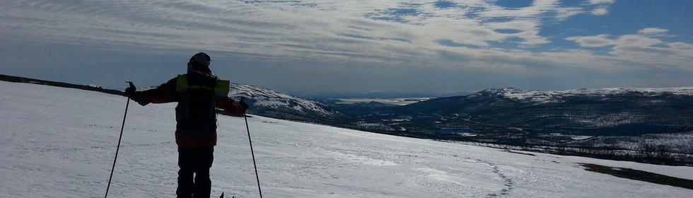 På ski over Vieksa