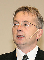 Justisminister Knut Storberget