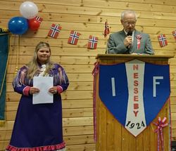 17-mai tale, Hanne Iversen, Olaf B. Johnsen