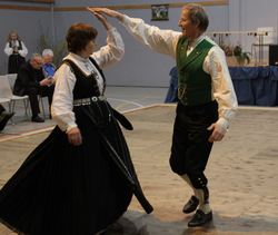 Aud Sissel Orheim og Kjartan Naustdal pardans B