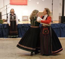 Kirsten Friis og Mari Andrea Ness pardans A