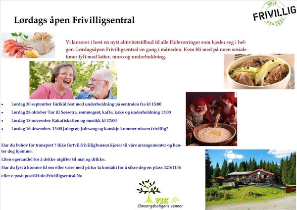 lørdagsåpen sentral høst 2017