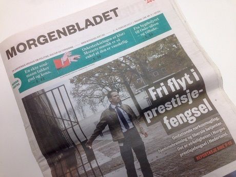 Morgenbladet-forside