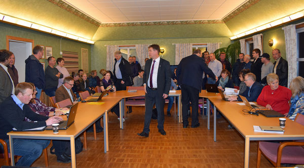Folksomt i Kommunestyret