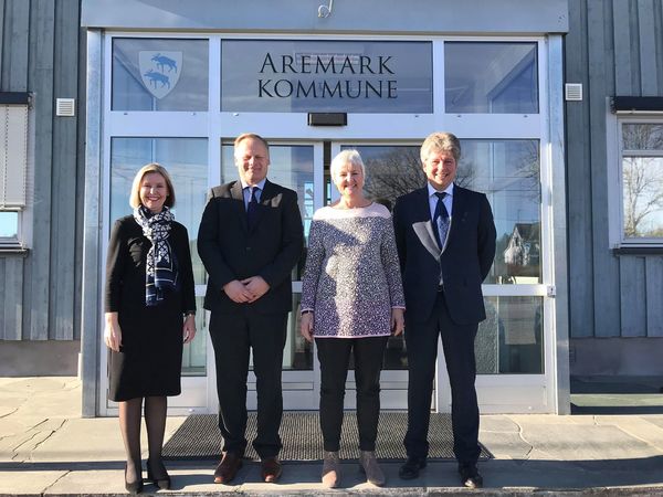 Valgerd Svarstad Haugland i Aremark 1