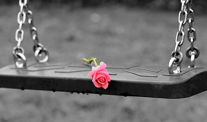 rose på huske