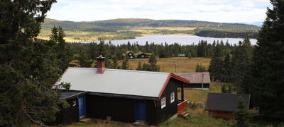 Sjusjøen - eldfre hytte oversikt