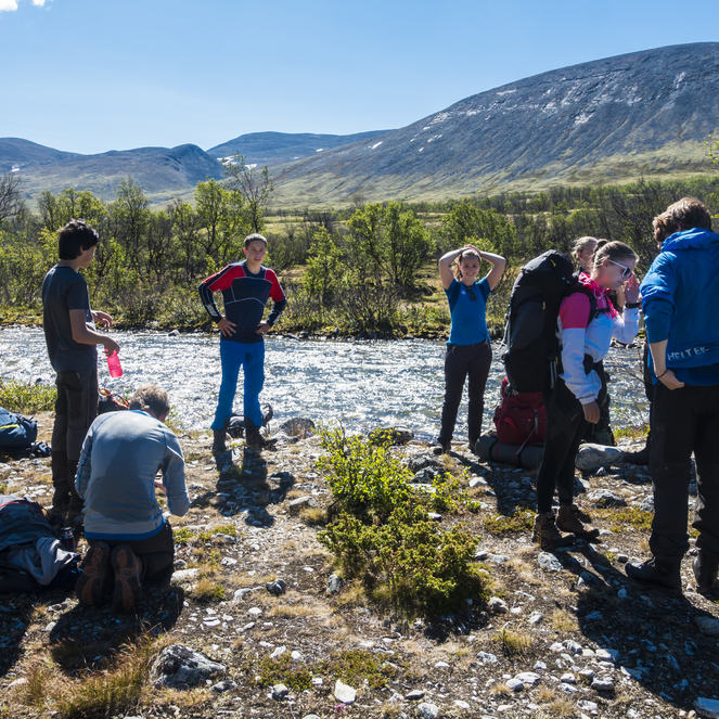 Ungdommer i Rondane