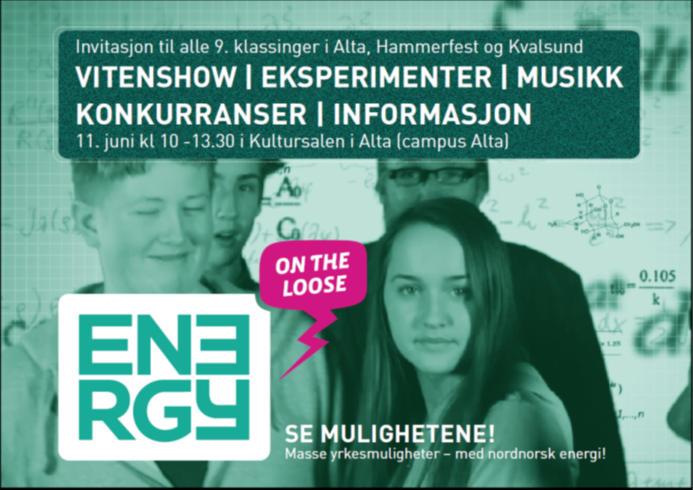 Bilde av invitasjon til Energy on the loose