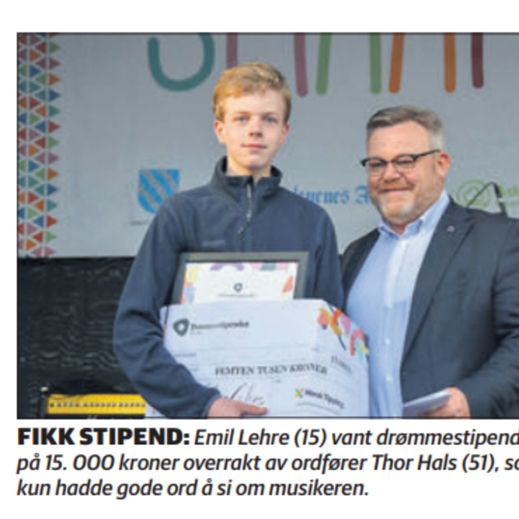 Emil drømmestipend smaalenene