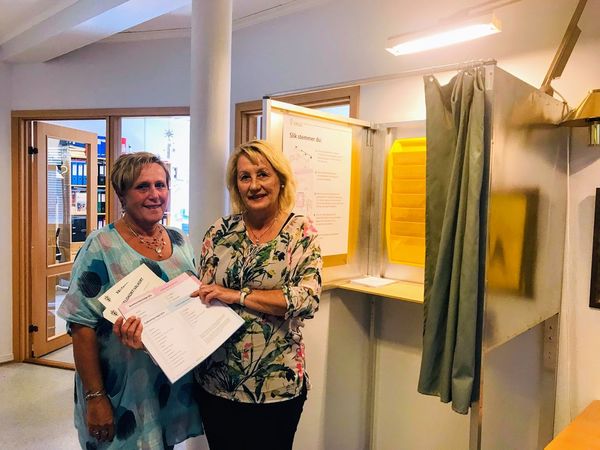 Mette og Ann-Kristin Valg 2019