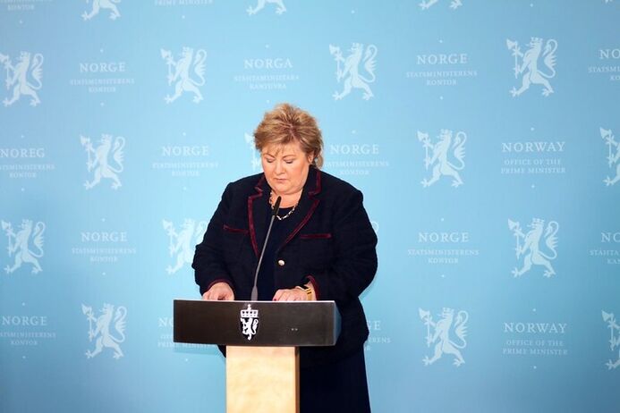 Statsminister Erna Solberg Statsminister Erna Solberg