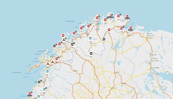 stengte+veier+Finnmark stengte+veier+Finnmark