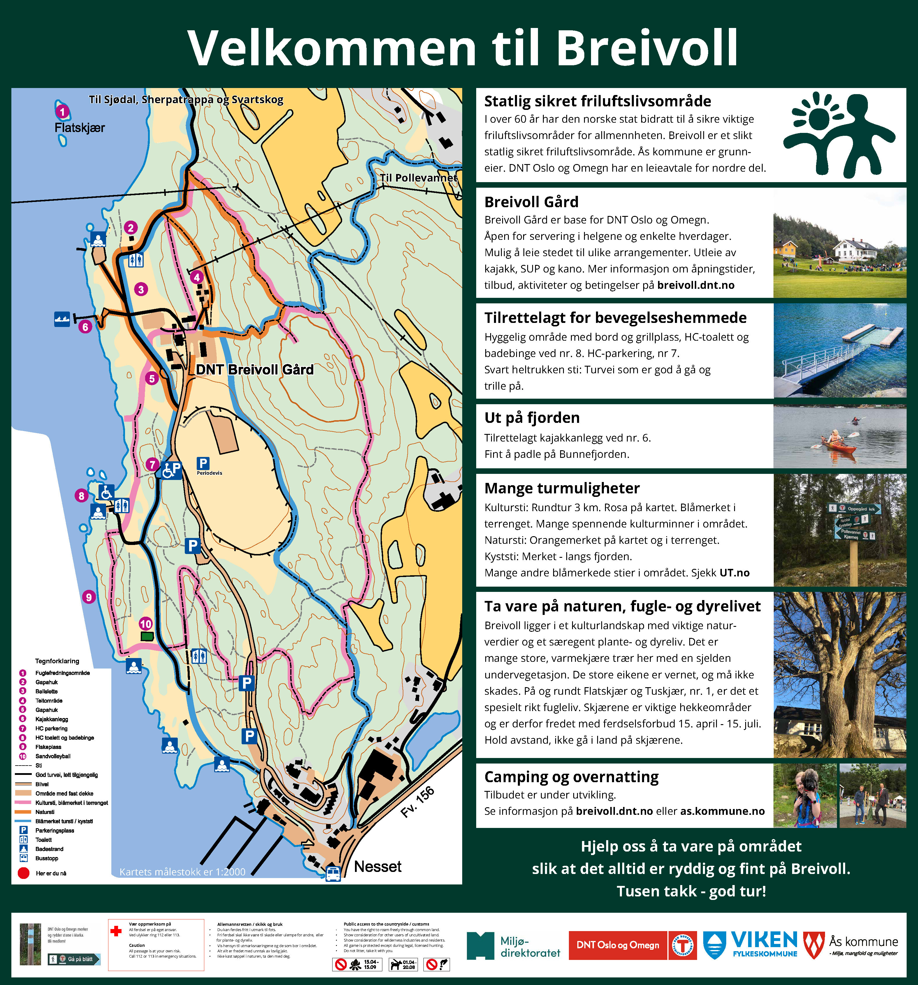 Tavle Breivoll oversiktskart og kort informasjon  22. 06. 21