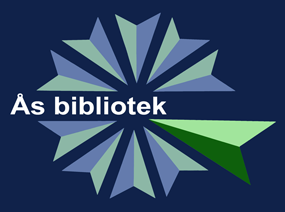Ås bibliotek footer-as-logo