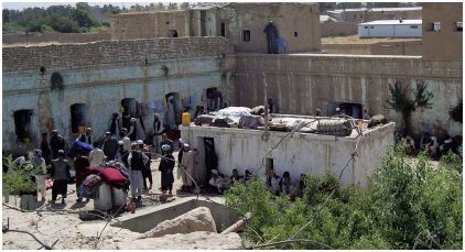 Fengselet i Meymaneh i Afghanistan
