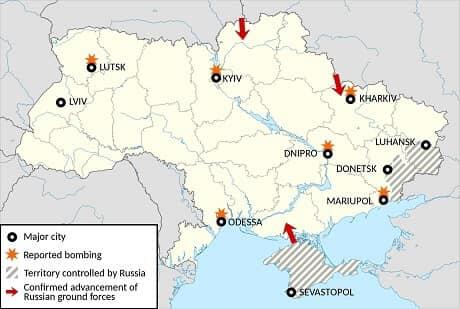 Kart Ukraina