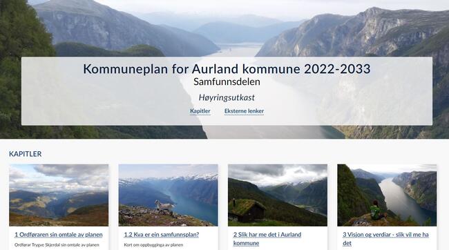 Samfunnsdelen - bilete frå Framsikt