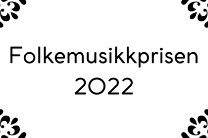 Folkemusikkprisen 2022[1]