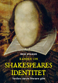 Kampen om Shakespeares identitet forside