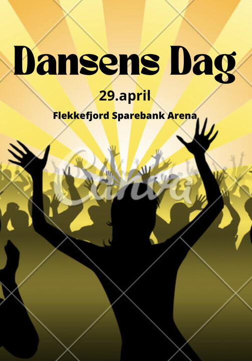 kulturskolen arrangerer dansens dag i Flekkefjord Sparebank Arena