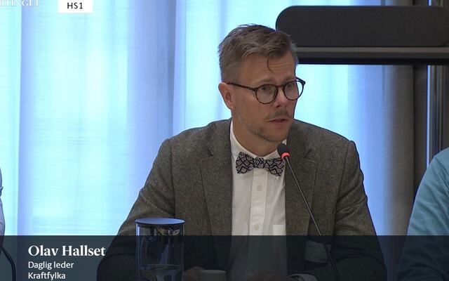 Olav Hallset, daglig leder i Kraftfylka