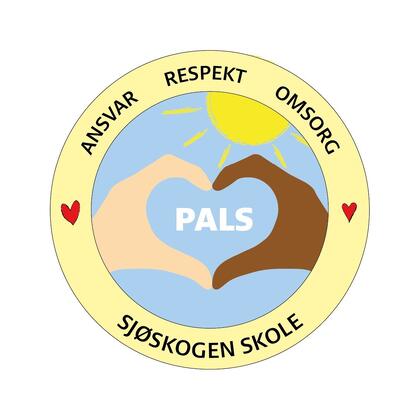 Logo med hender og teksten PALS