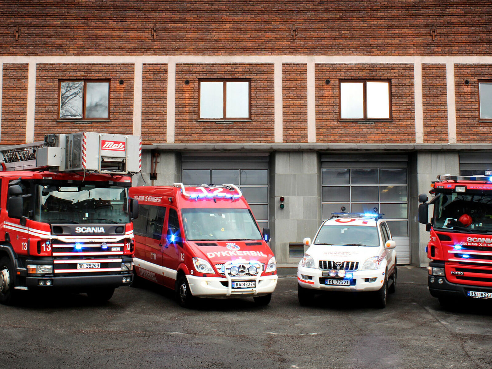 I fjor var over halvparten av brannvesenets utrykninger til falske alarmer. Foto: OBRE/Lars Olav Kvalsvik