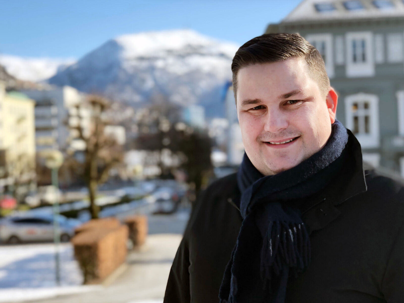 Brannekspert i Frende Forsikring, Øystein Øren. Foto: Frende Forsikring/Marius Solberg Anfinsen.