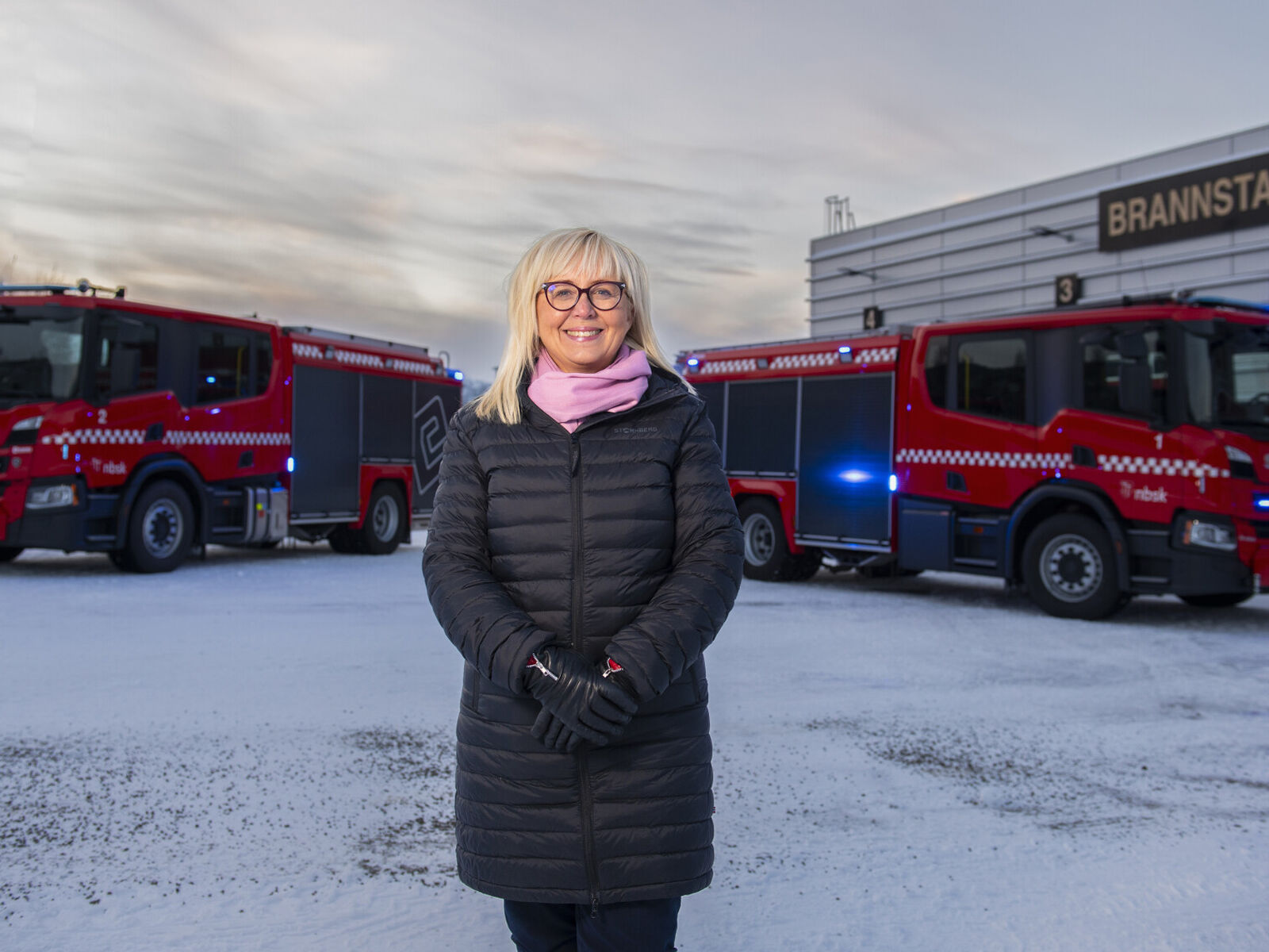 Styreleder i DSB, Irene Lange Nordahl understreker at ny rektor får en helt sentral rolle i arbeidet med å etablere Brann- og redningsskolen fremover. Foto: Stian Olberg, DSB