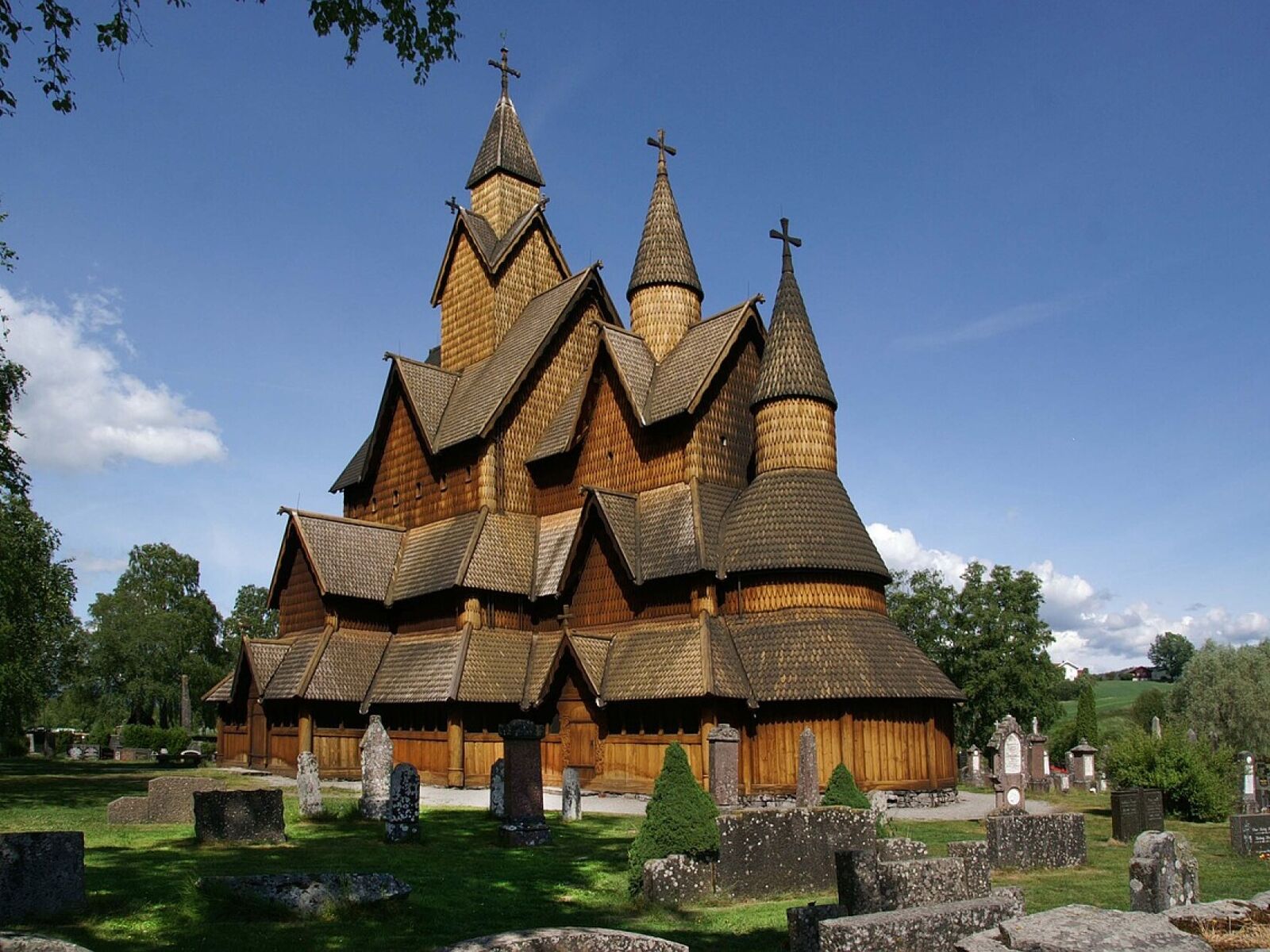 Stavkirke i Heddal. Foto: Pixabay